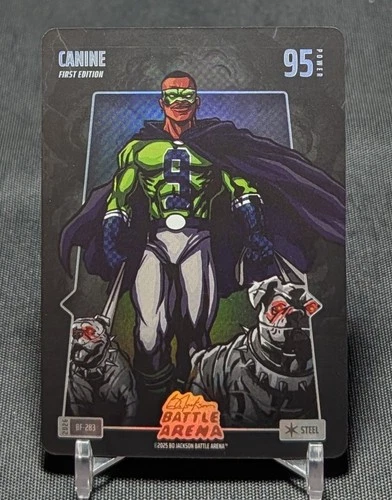 Kenneth Walker III CANINE Steel Battlefoil 2026 Bo Jackson Battle Arena Seahawks