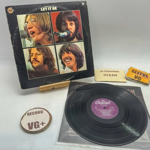 The Beatles - Let It Be VG+/VG 1979 Ultrasonic Clean Vinyl Rock / Alternative