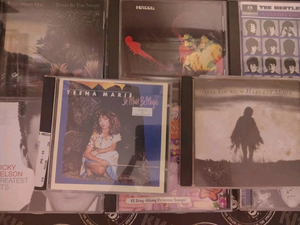 8 CD ROCK Lot (Great Bands) JIMI HENDRIX, RICKY NELSON,FLEETWOOD MAC TEENA MARIE - Imagem 2 de 3