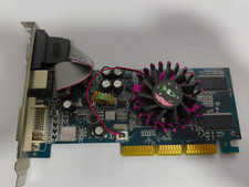 GeForce FX5500 MANLI LOW 128MB DVI TV AGP Retrò