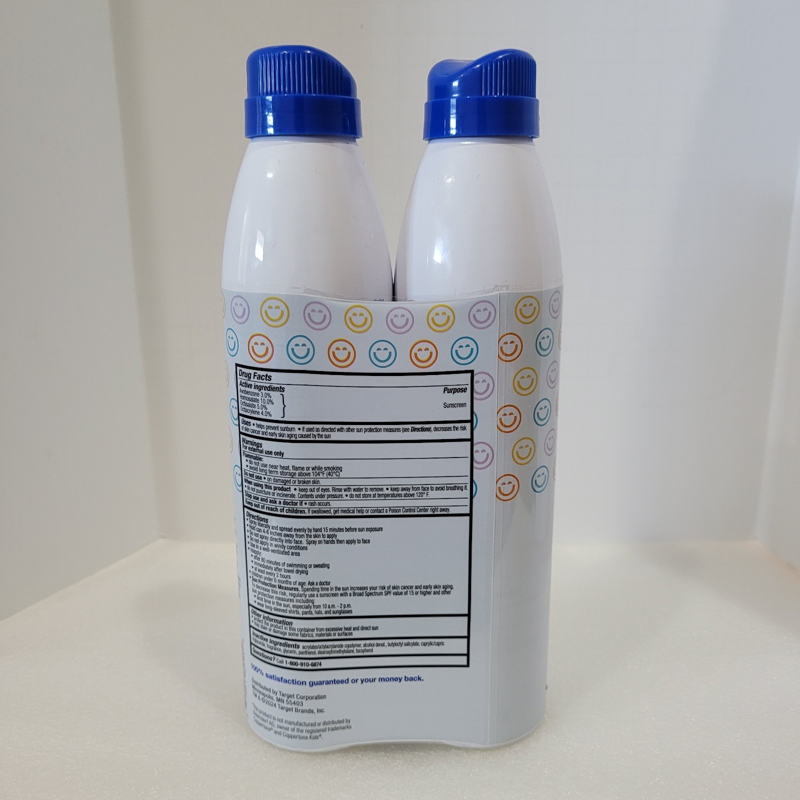 4 Pack Up & Up Kids Sunscreen Spray SPF50 Water Resist Hypoallergenic 02/2027