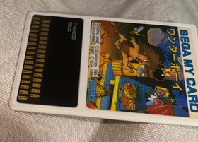 Wonder Boy Sega My Card Mark III Mark 3 Tested Retro Freak Cyber Gadget Japan