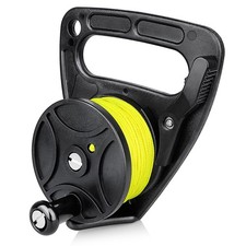 Compact 150ft Scuba Dive Reel Kayak Anchor with Thumb Stopper for Safety Unde...