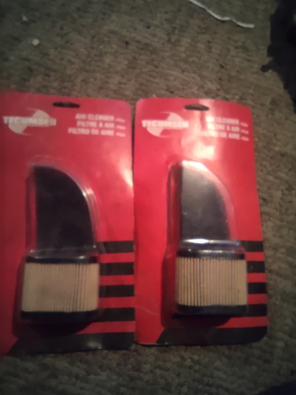 Small Engine Parts Pair of Tecumseh Air Filters Brand New In Package
