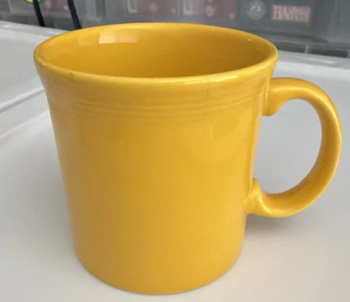 Homer Laughlin Fiesta Marigold  Coffee Mug, D Handle,  (NEW)