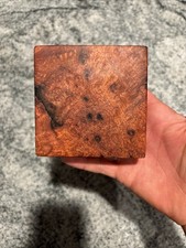Rare Amboyna Burl ,Exotic Wood, Lumber, Knife Timber Handle Lumber
