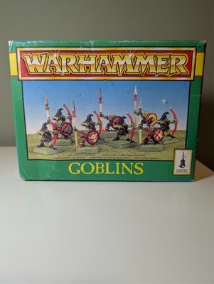 Warhammer - 90er Goblins - zusammengebaut und grundiert