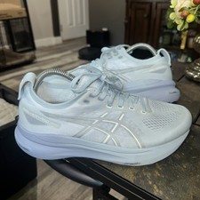 Asics Gel-Kayano 31 Mujer Talla 9Blanco Bebé Azul Zapatos Atléticos para Correr Tenis
