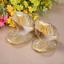 Scarpe per Danza Del Ventre in PU Oro