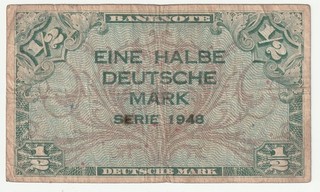 1/2 Deutsche Mark 1948 BDL.
