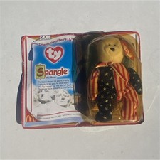 Ty Spangle the Bear International Bears II 2000 Plush All Ages 3-4 Years 4-7