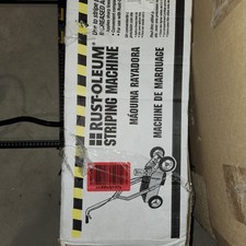 Rust-Oleum 2395000 High-Performance Striping Machine, 9" x 27.5", Yellow