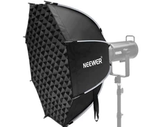 NEEWER 35.4'' Octagonal Softbox, Quick Release Parabolic Soft Box with Bowens Mo