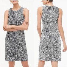 J. Crew Basketweave Oncilla Sheath Sleeveless Dress 4