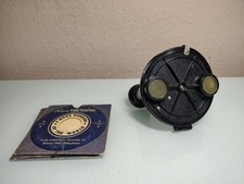  Warped VINTAGE SAWYER'S VIEW-MASTER CLAMSHELL TENITE VIEWER  MODEL A  BLACK