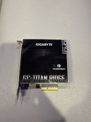 GIGABYTE GC-TITAN RIDGE 2.0 新品 GIGABYTE GC-TITAN RIDGE 2.0 3 Port Network Adapter for sale online