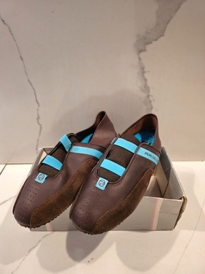 Pepe Jeans London New Alexa - Chocolate/Aqua - size 11
