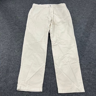 NN.07 Aden Straight Leg Regular Fit Chino Pants Men's Size 33x32 Ivory