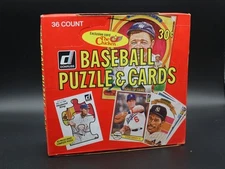 1982 Donruss Baseball Wax Empty Display Box
