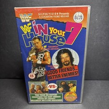 WWF In Your House 7 VHS Video Tape Wrestling Silver Vision WWE