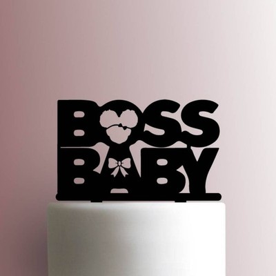 Boss Baby Mädchen - Acryl Cake Topper