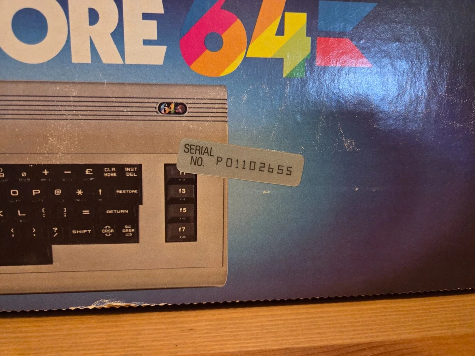 Vintage Commodore 64 Computer In Original Box - Matching Serial Number - Tested! - Image 4 of 4
