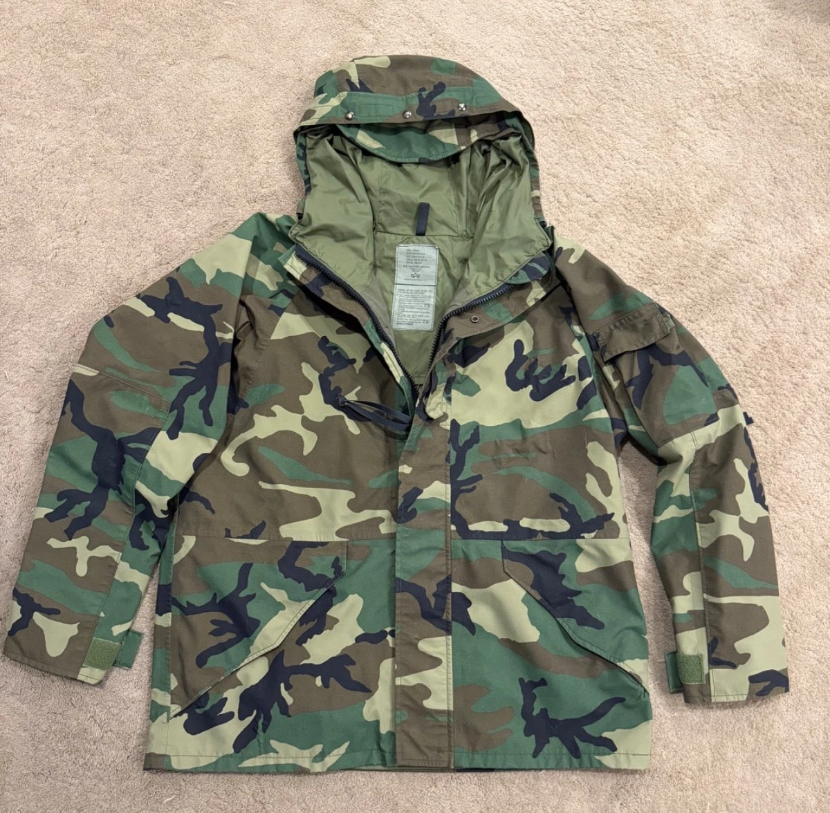 ecwcs goretex woodland products for sale | eBay