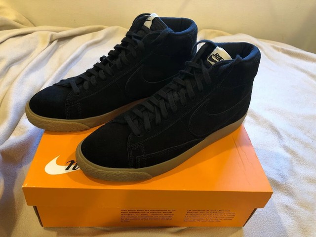nike blazer mid lr black