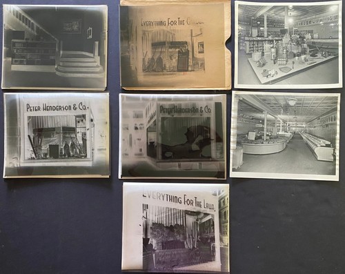 1920s NYC Flower Show Vendors & Merchandise For Sale Photo & Negative Lot #2 (7)
