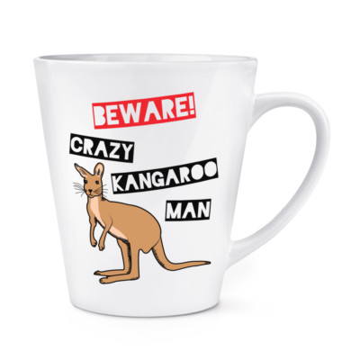 Tazza Da 10 Once 'Beware PAZZO SERPENTE MAN' - Ceramica Adatta Al Microonde, Idea Regalo Divertente