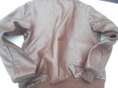 WW2 A-2 Leather Flight Jacket Mfg J.A. Dubow Size 38 Lost World | eBay