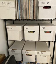 Bulk vinyl 45s, M-, unplayed (new old stock)-u pick. Lot 1/3-Artists Ack - Gibb