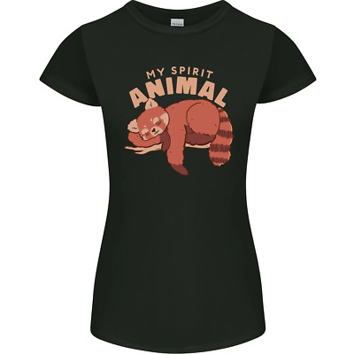 Red Panda My Spirit Animal Womens Petite Cut T-Shirt