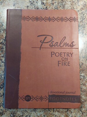 Psalms Poetry on Fire: Devotional Journal - NEW & UNUSED -  Emotional Wellness