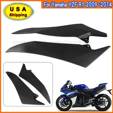 Gas Fuel Tank Side Cover Fairing Panel Cowl For Yamaha YZF R1 2009-2014 2012 USA