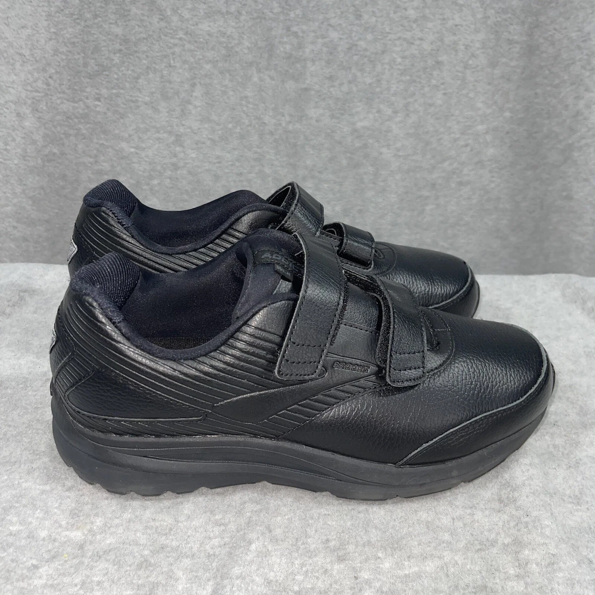 Brooks Mens Size 11 Extra Wide 4E Addiction Walk Walking Sneakers Black