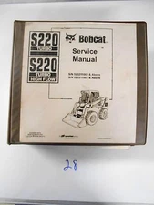 Bobcat S220 Turbo Highflow Skid Steer Loader Repair Shop Service Manual 6902447