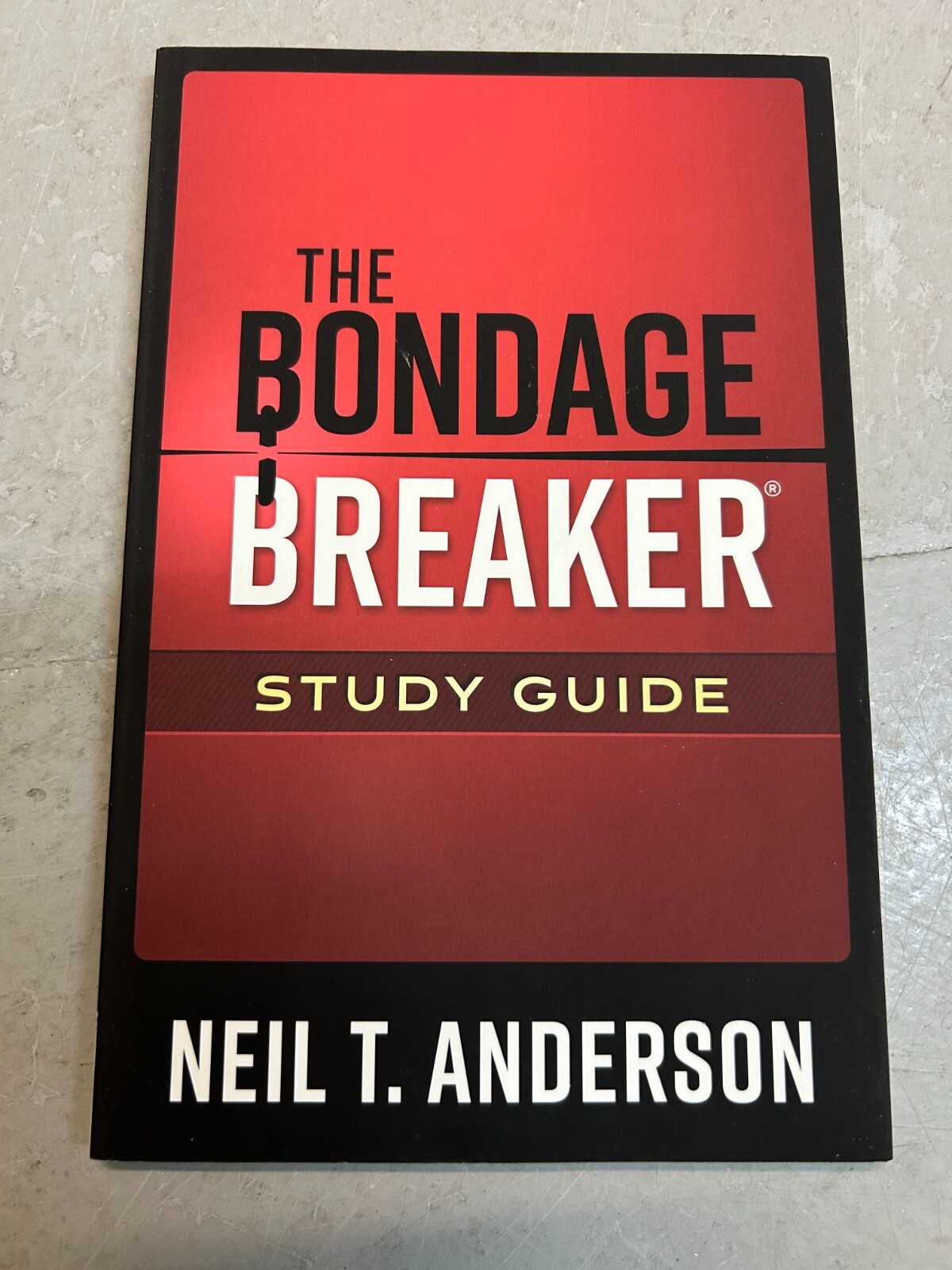 The Bondage Breaker (R) Study Guide by Neil T. Anderson (Paperback) Free P+P