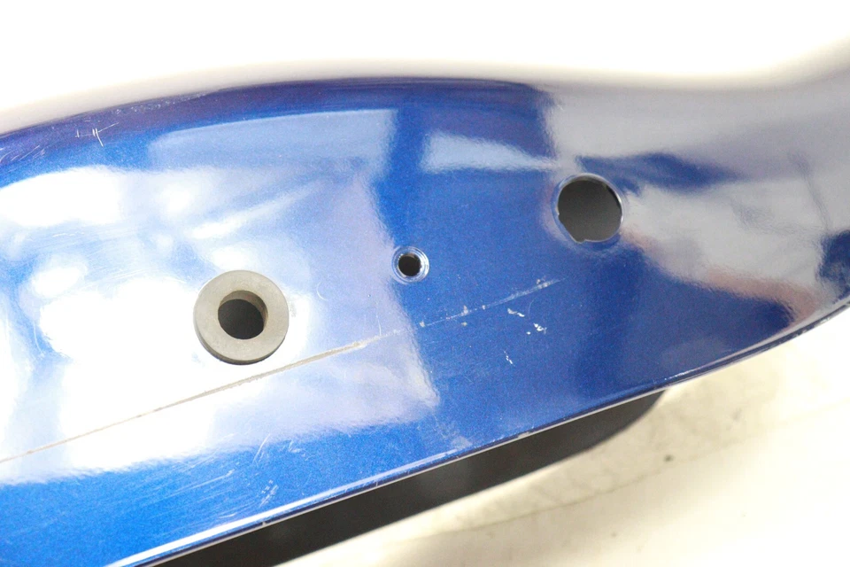 02-10 SUZUKI GZ250 OEM AZUL GUARDABARROS RUEDA TRASERA GUARDABARROS Foto 3 de 4