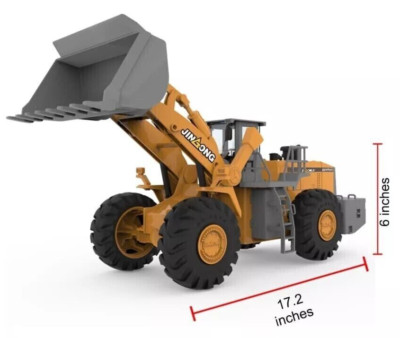 Big Daddy Big Wheel Kraftreibung Radlader Bau Traktor Spielzeug