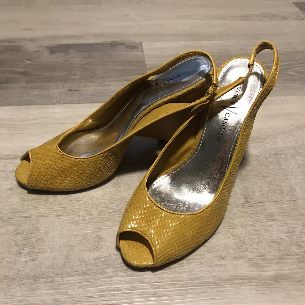 Vince camuto hotsell yellow shoes