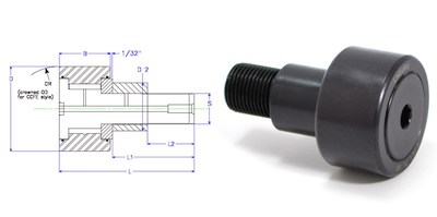 CFE3SB ENDURO Eccentric Sealed Stud Cam Follower Roller Bearing McGill CFE3SB
