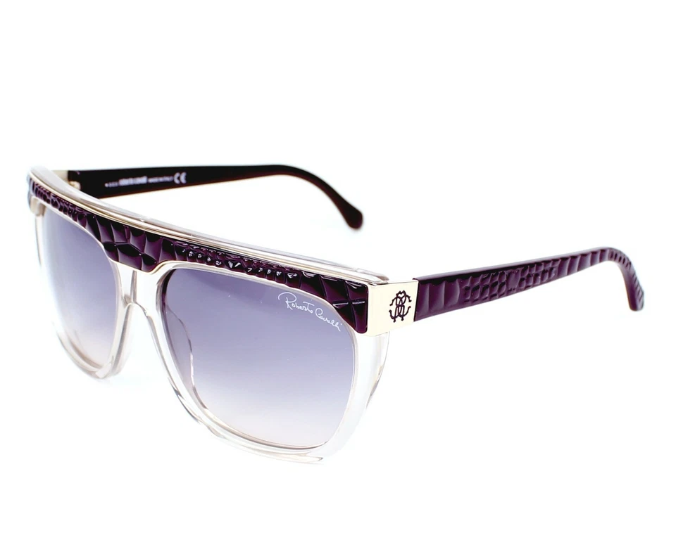 Gafas de sol Roberto Cavalli Albireo RC 800S 45B marco púrpura y transparente 60-15-135  Foto 3 de 3