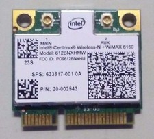 Intel 612BNXHMW Centrino Wireless-N WiMax 6150 Mini PCI-Express WiFi Adapter