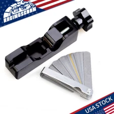 Universal Spark Plug Gap Tool Compatible with 10mm 12mm 14mm 16mm Spark Plugs