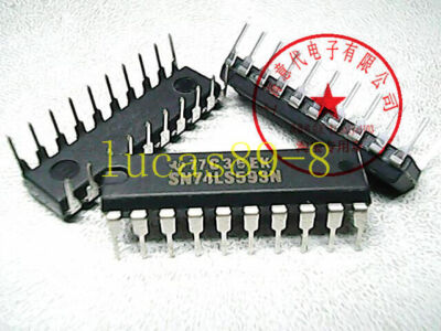 3x sn74ls593n 8-bit Binary Counter with input registers, Texas Instruments- show