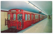 TTC 5030 Train On Yonge Subway Line Toronto Transit Commission Eglington 1950s