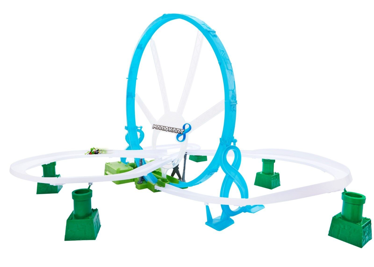 World Of Nintendo Mario Kart Motorized Track Infinity Loop