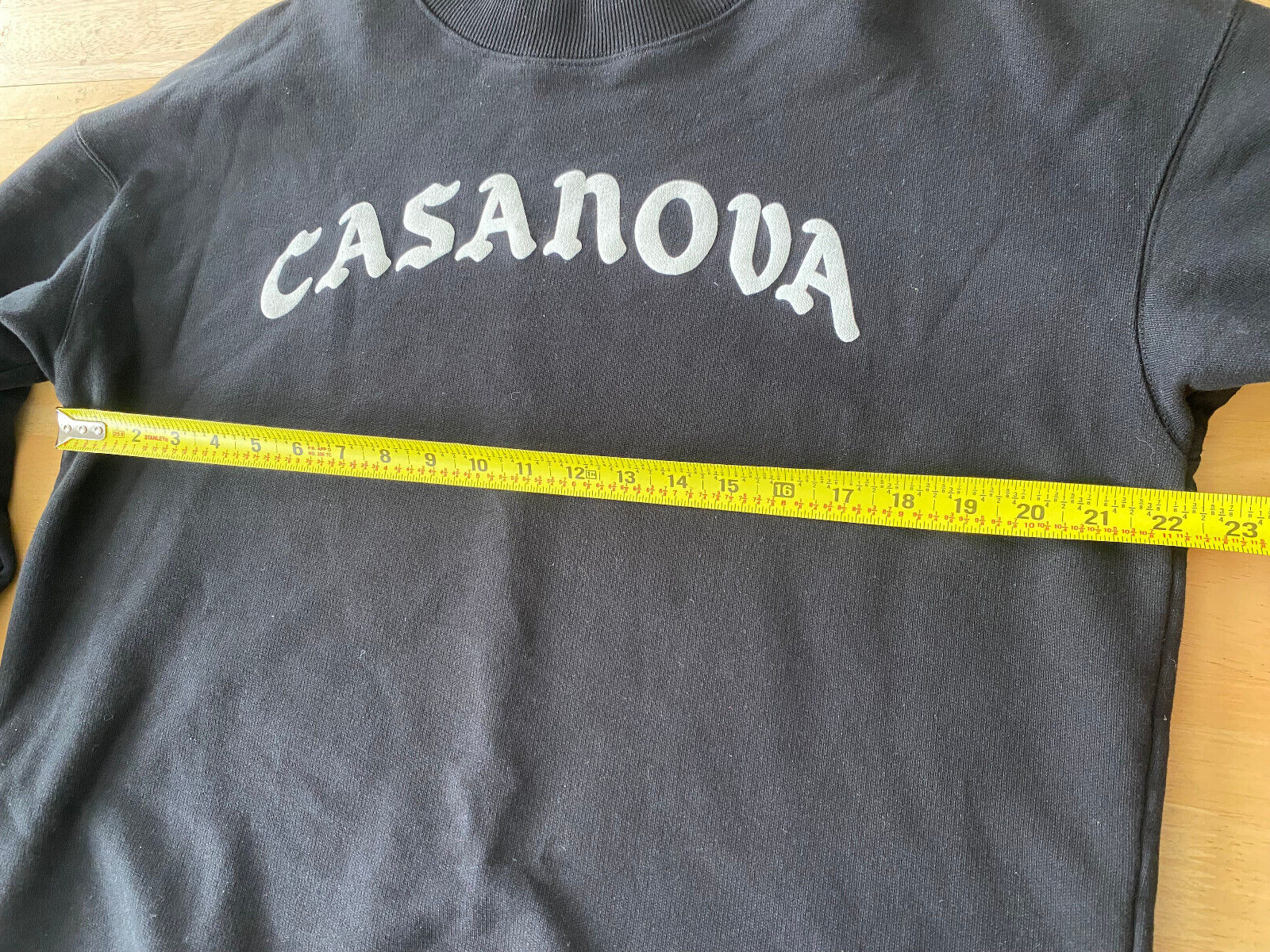 Second Layer CASANOVA Graphics Black Sweatshirt -… - image 6
