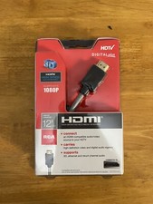 RCA HDMI 12 ft digital plus cable for HD video and digital audio